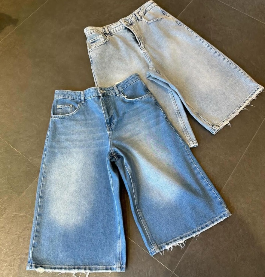 Preorder Authentic 90s Cut Baggy Jorts Vintage Touch